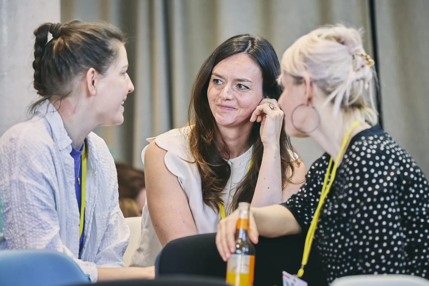 Austausch bei einem Community-Event