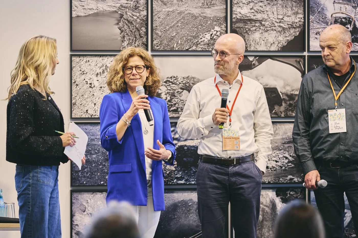Panel-Diskussion beim Festival der Skalierung