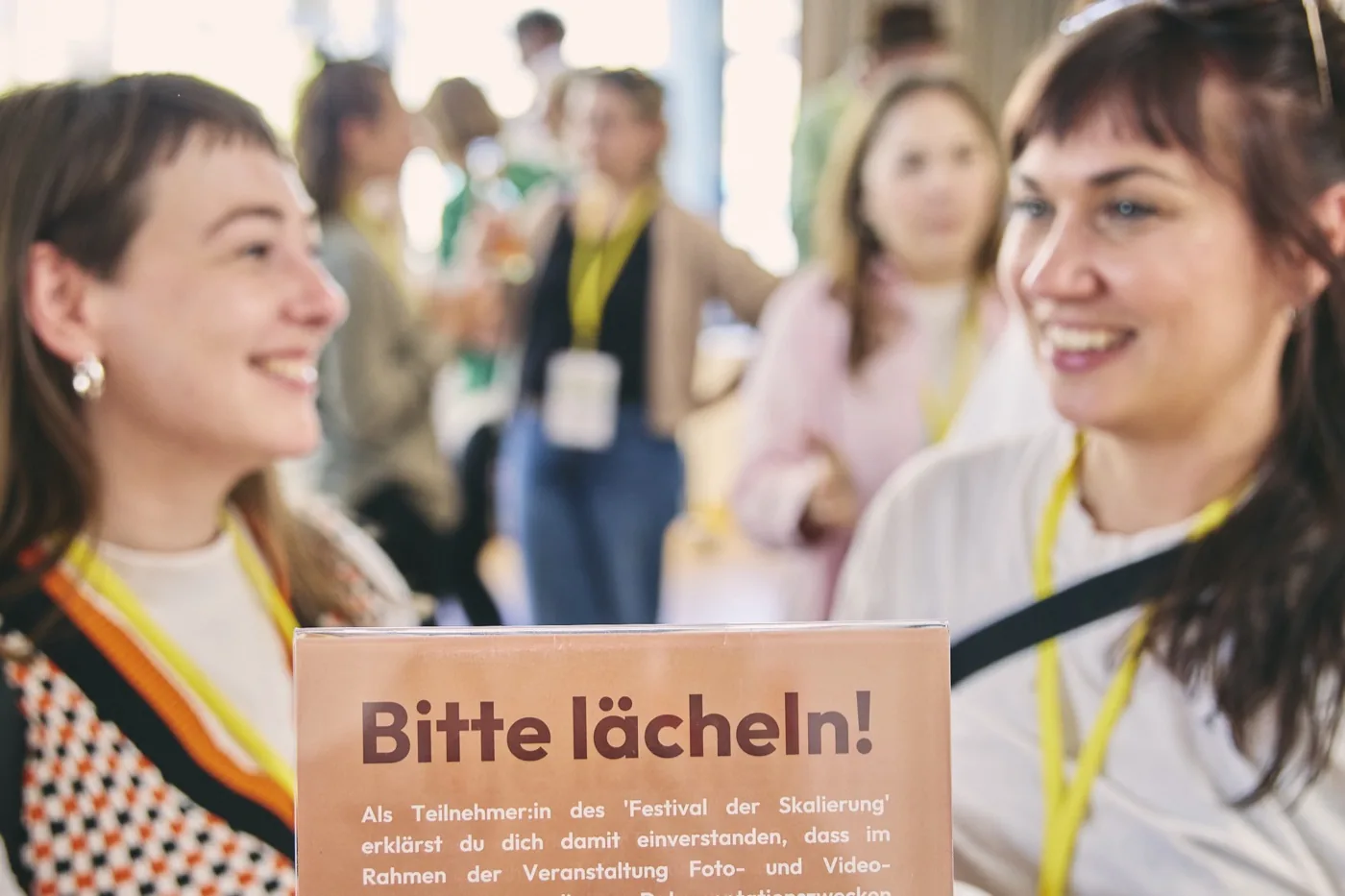 Teilnehmende beim Festival der Skalierung